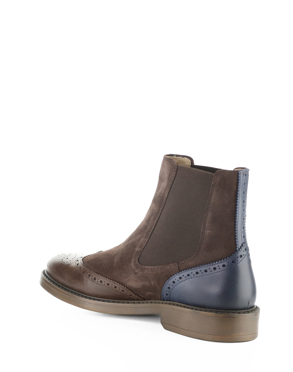 SOIT530FLY 005 DK BROWN/NAVY RUG/OIL SUEDE
