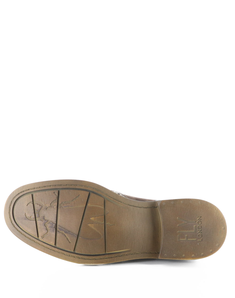 SOIT530FLY 005 DK BROWN/NAVY RUG/OIL SUEDE