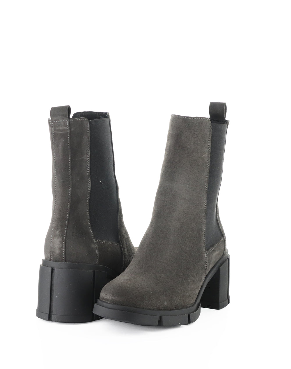 UMINA GREY/BLACK SUEDE/ELASTIC