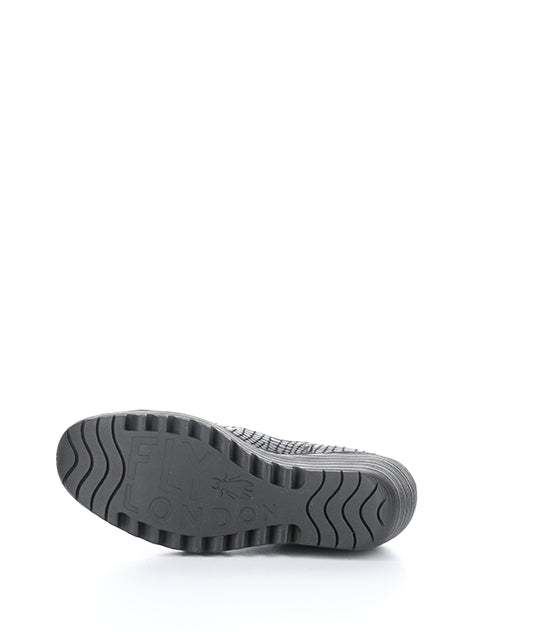 YADE398FLY 005 BLACK CROCO PRINT