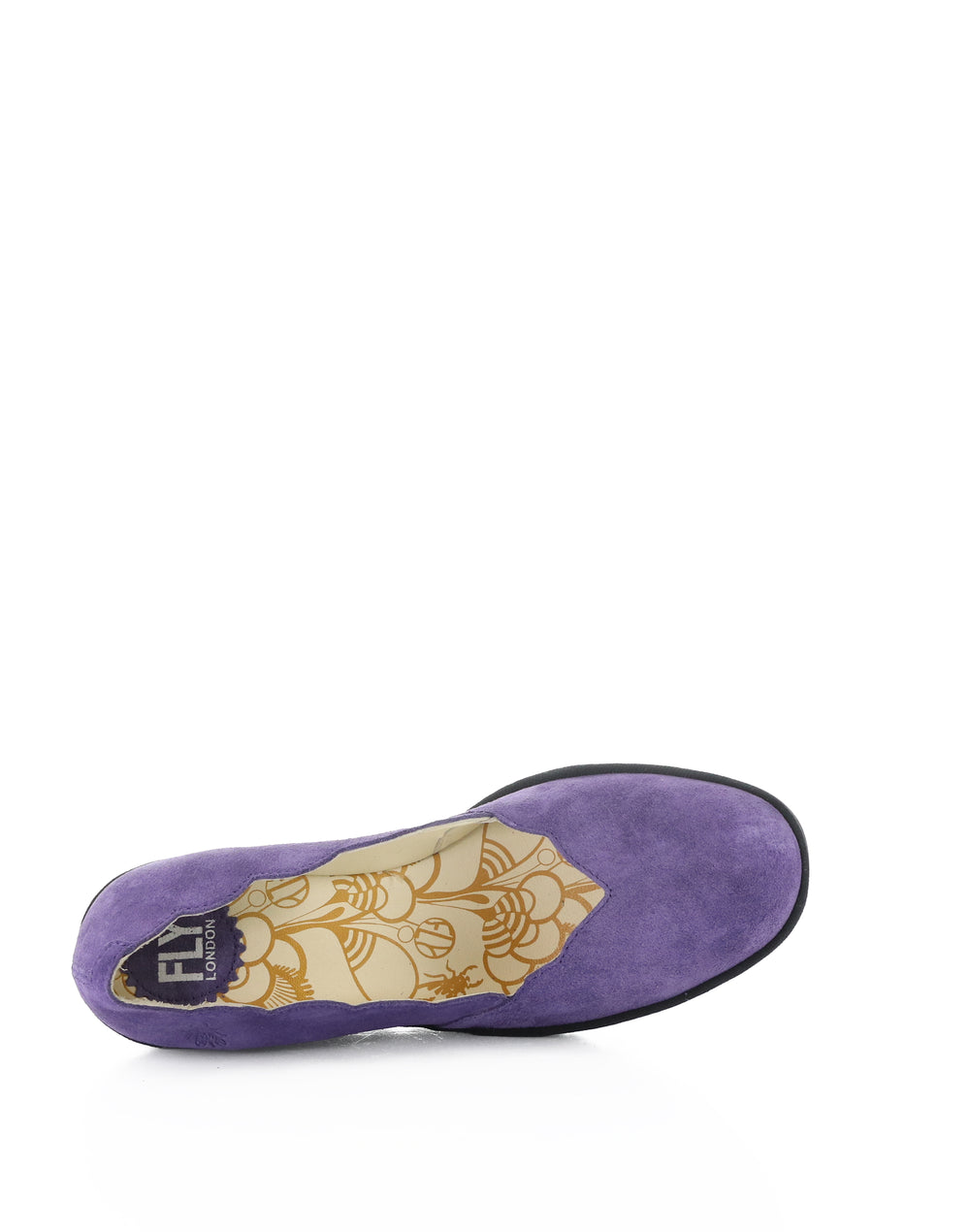 YERK640FLY 003 AUBERGINE OIL SUEDE