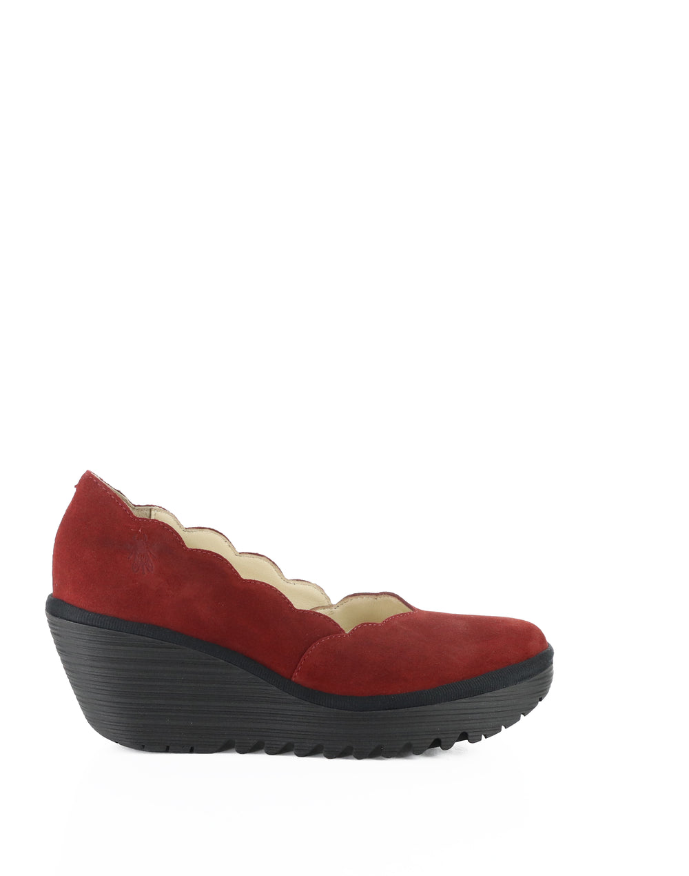 YERK640FLY 004 RED OIL SUEDE