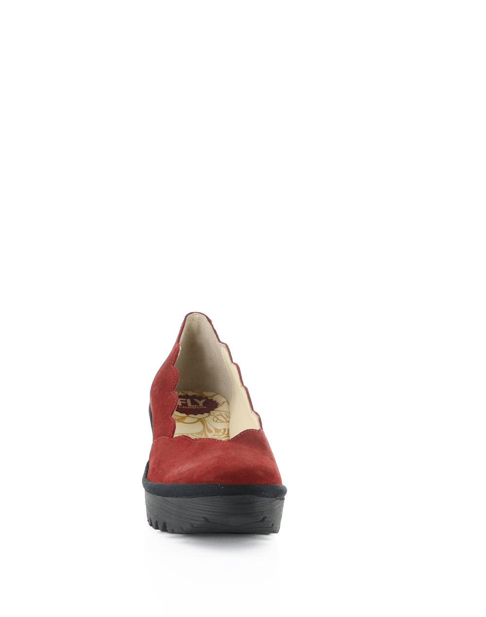 YERK640FLY 004 RED OIL SUEDE