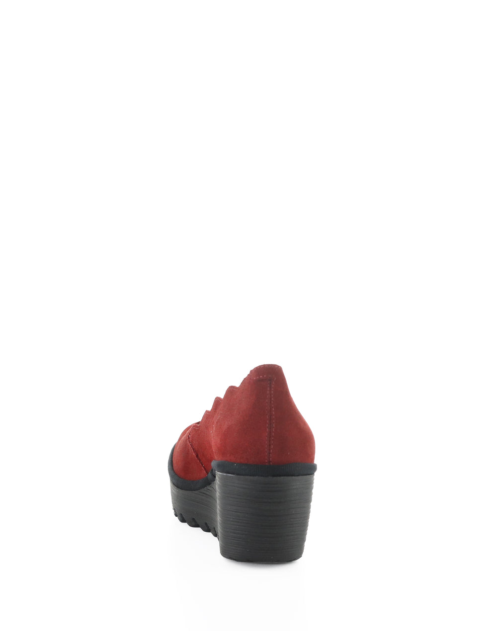 YERK640FLY 004 RED OIL SUEDE