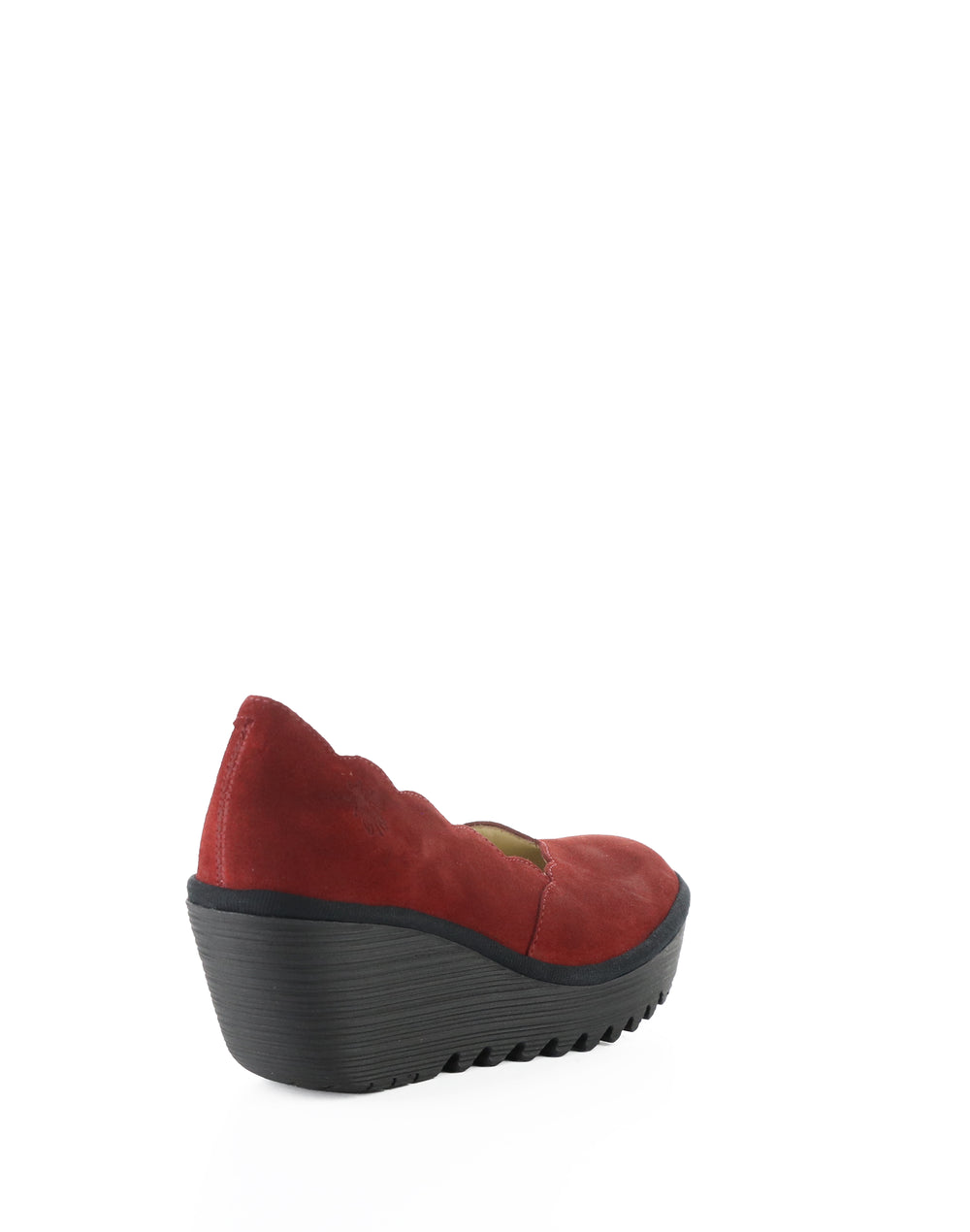 YERK640FLY 004 RED OIL SUEDE