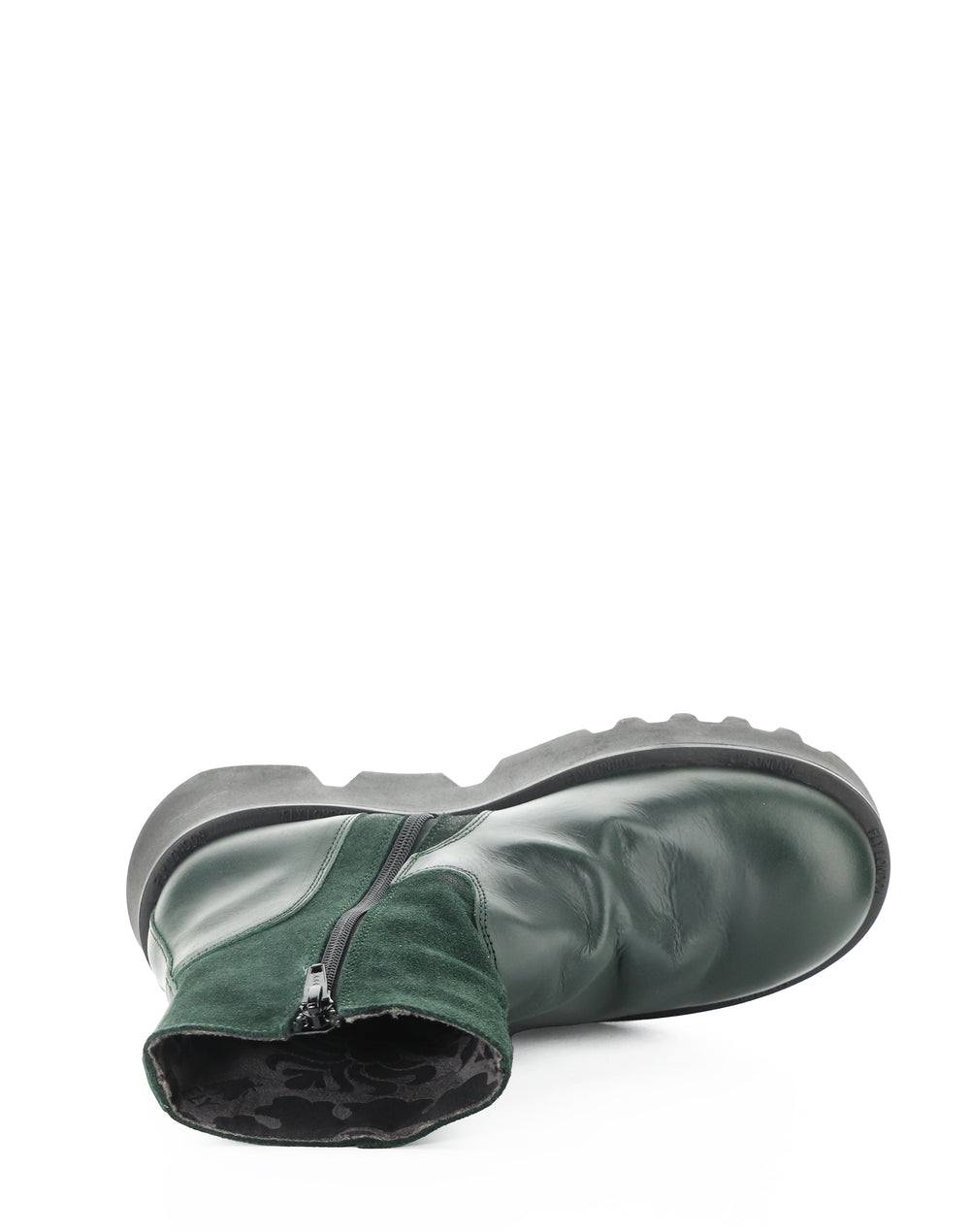 ZINK501FLY 002 PETROL RUG/OIL SUEDE