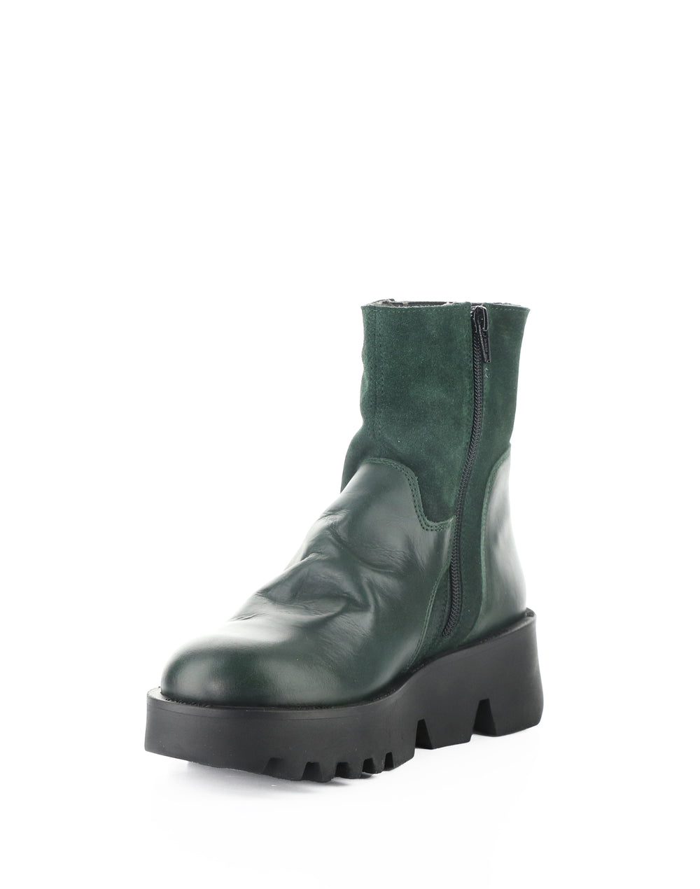 ZINK501FLY 002 PETROL RUG/OIL SUEDE