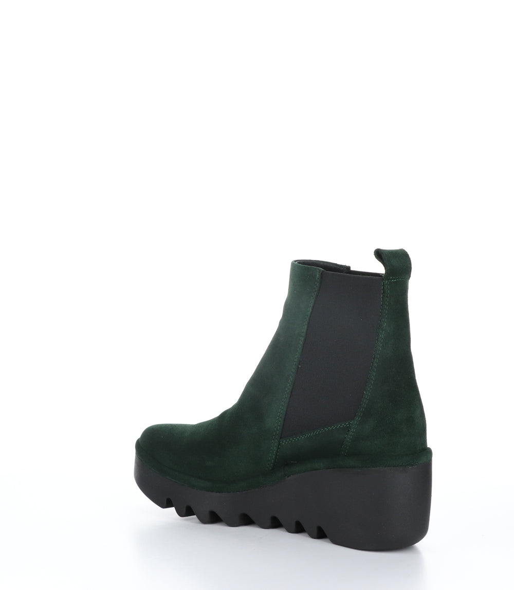 BAGU233FLY Green Forest Round Toe Boots