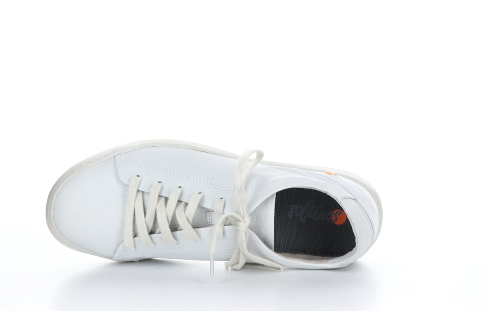 BAUK543SOF White Lace-up Trainers