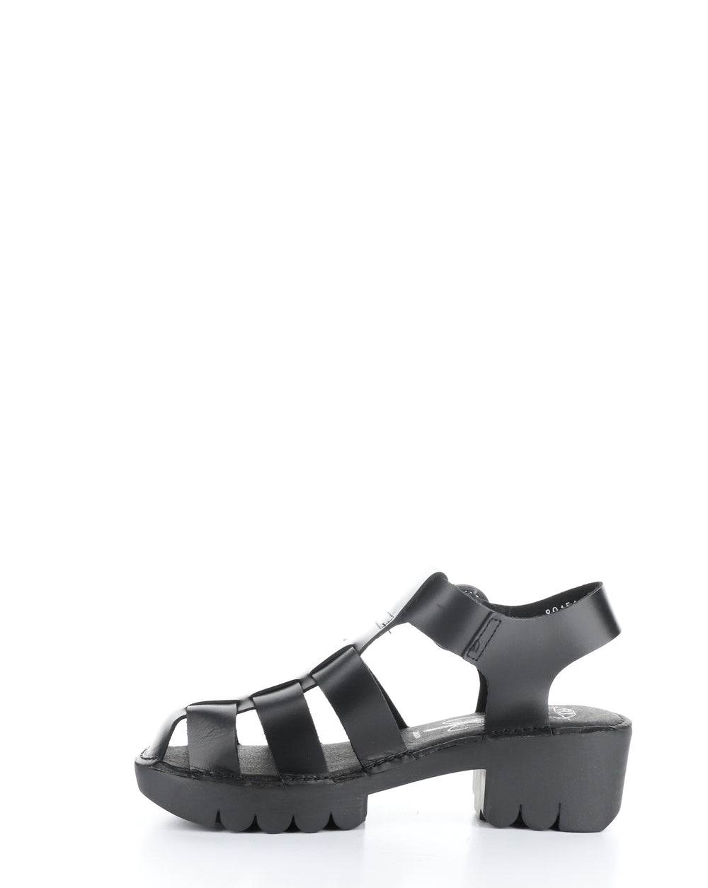 EMME511FLY 005 BLACK Round Toe Sandals