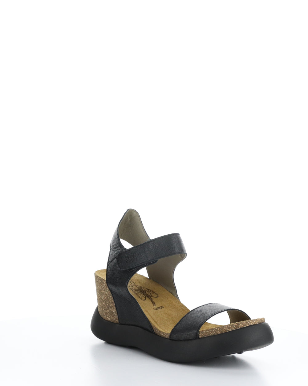 GOGO967FLY 000 BLACK Velcro Sandals