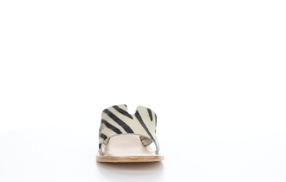 IMANI Zebra Casual Slides