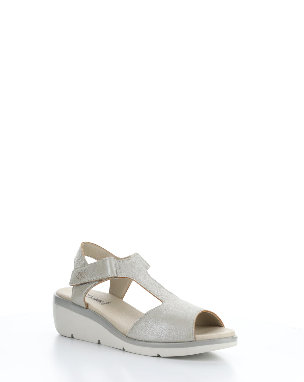 NOVA932FLY 001 SILVER Velcro Sandals