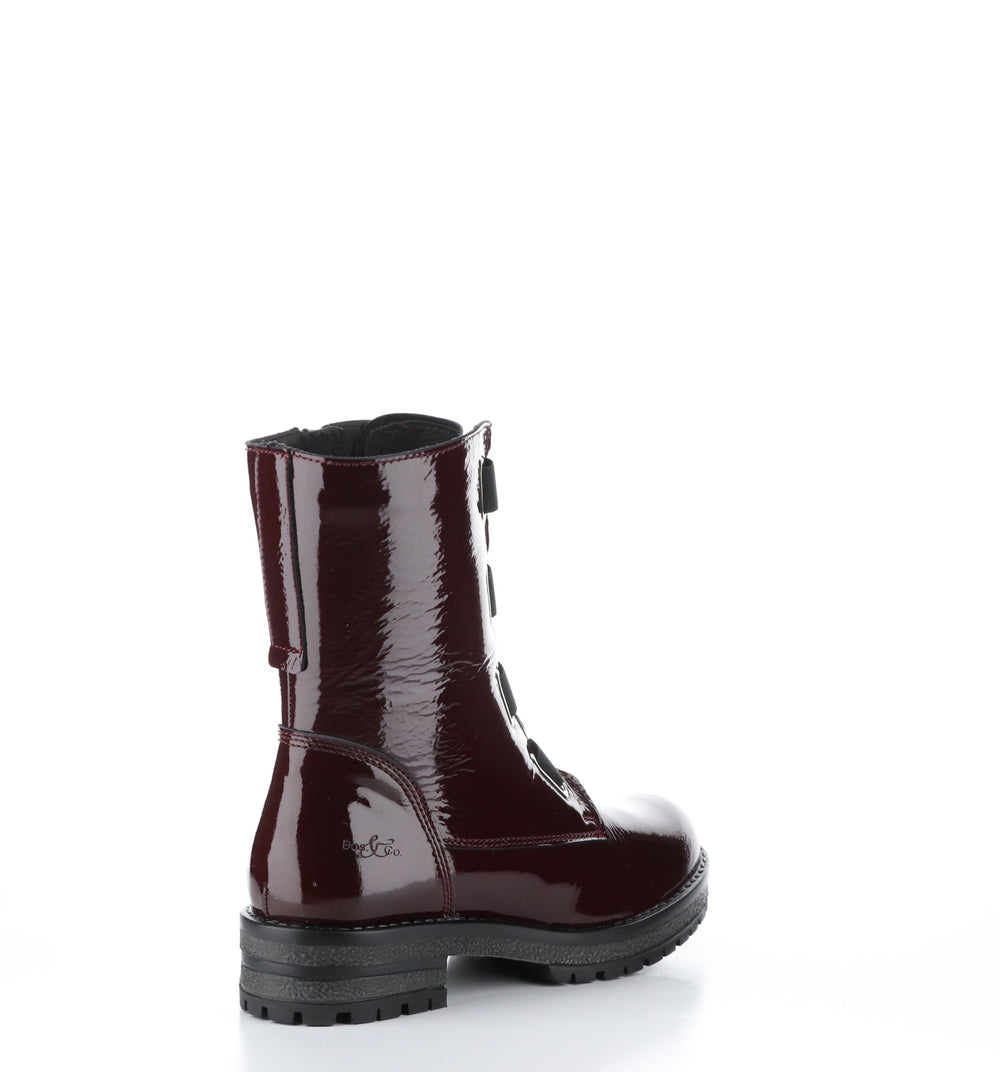 PAUSE Bordo Zip Up Boots