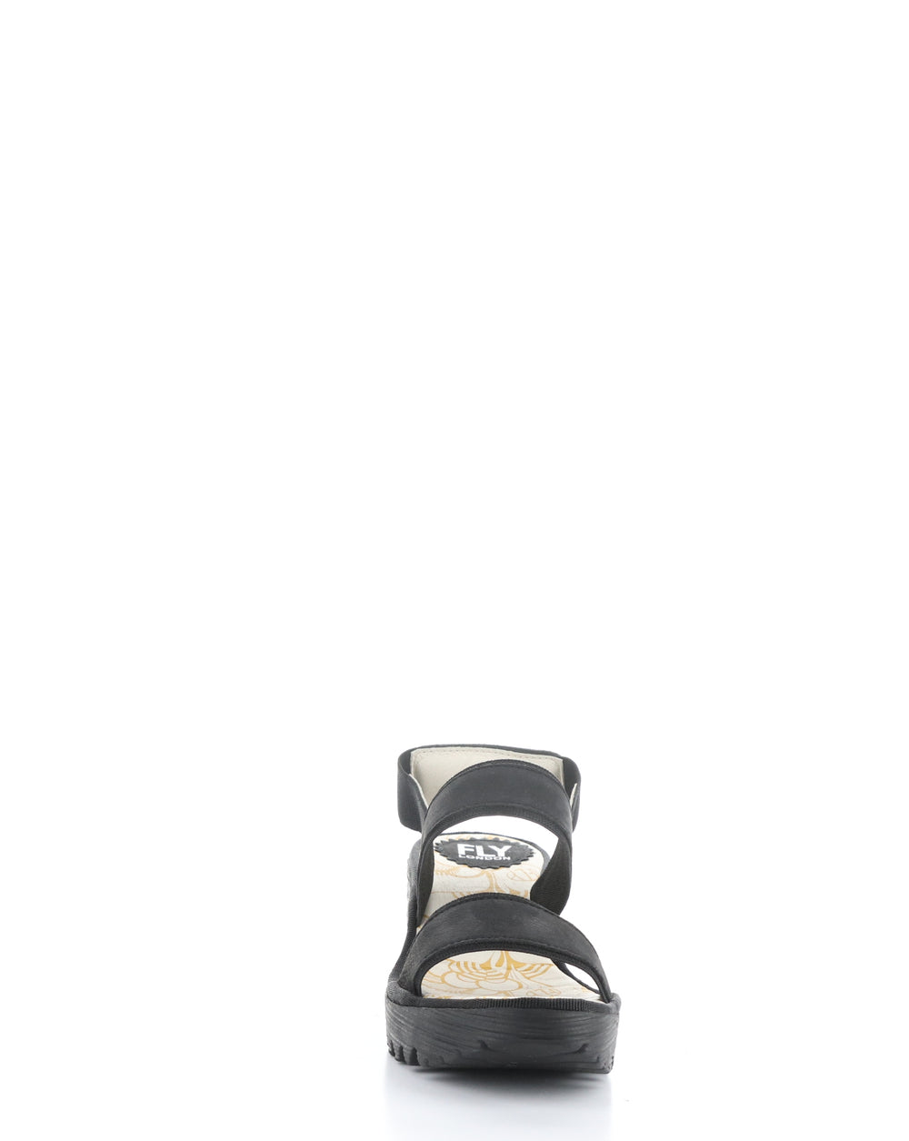YACO416FLY 000 BLACK Elasticated Sandals