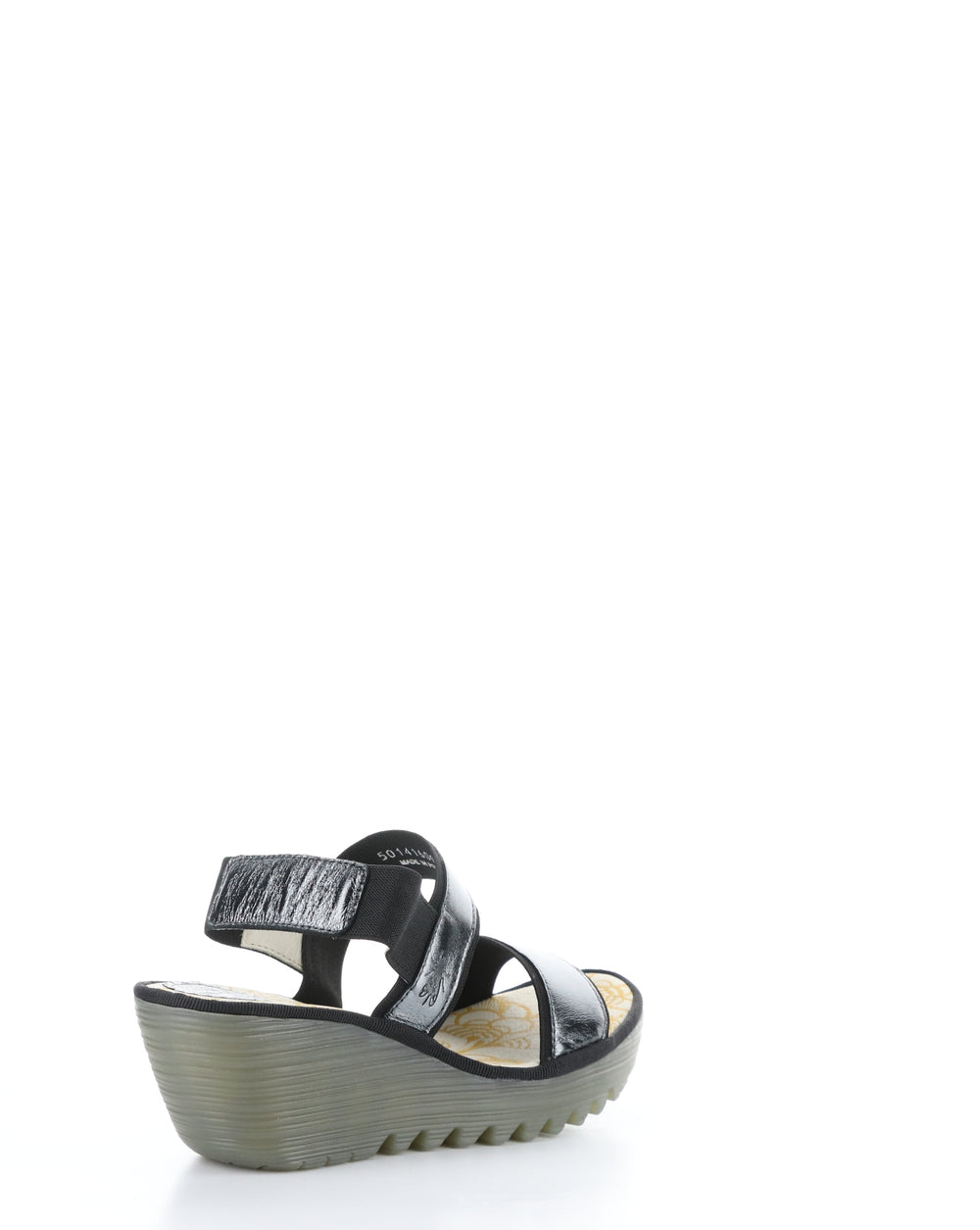 YACO416FLY 006 GRAPHITE Elasticated Sandals