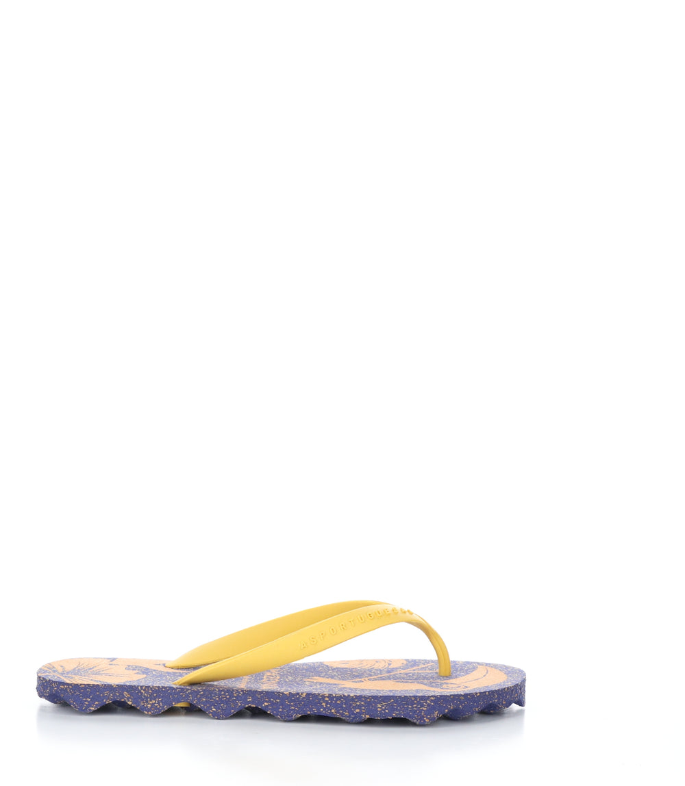 AMAZONIA116ASP BLUE/YELLOW Round Toe Shoes