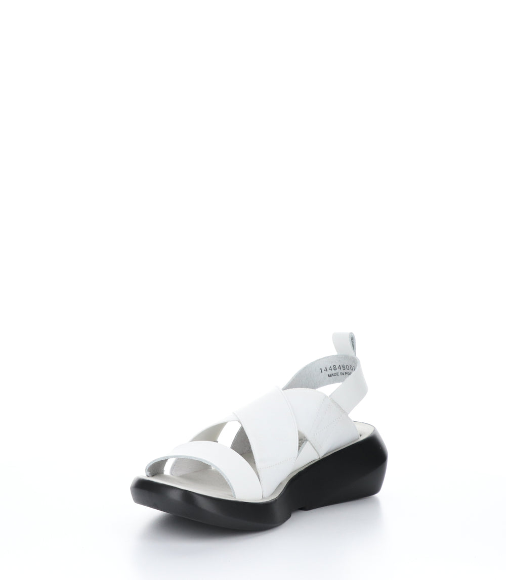 BAJI848FLY OFF WHITE Wedge Sandals