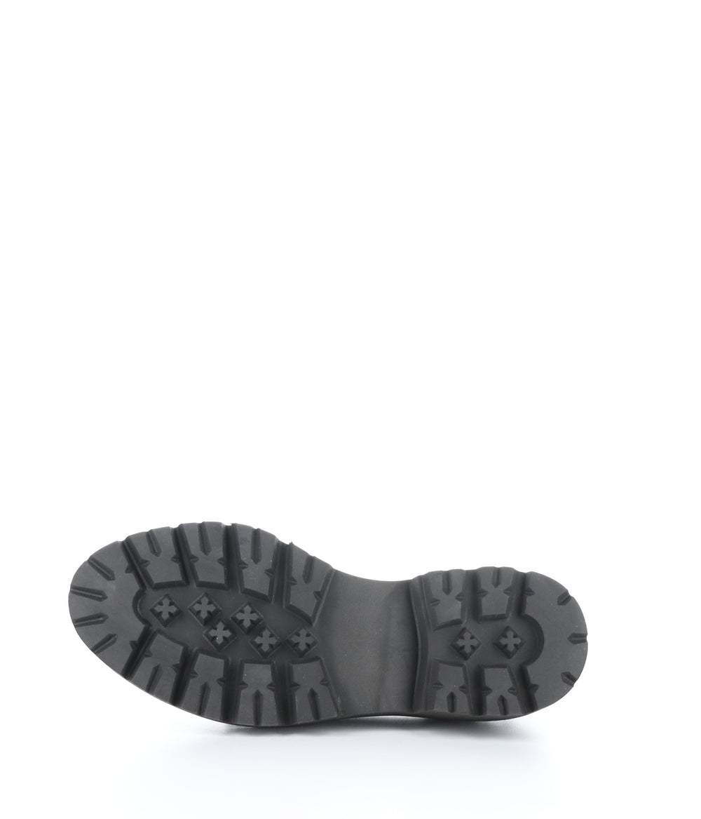 BASSE 002 Patent Black Slip-on Shoes