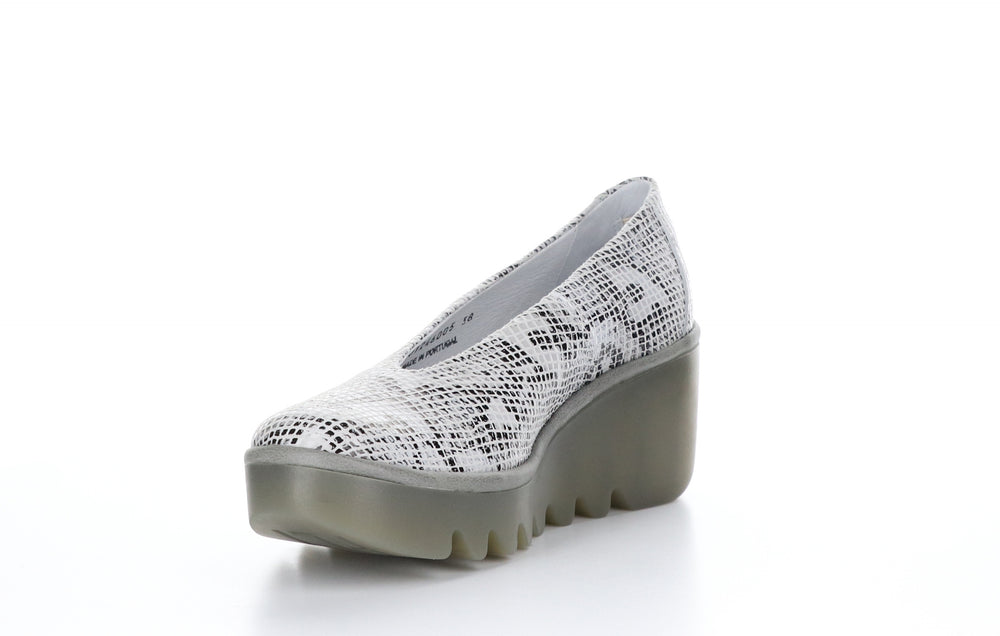 BESO246FLY Snake/Janeda Offwhite/Piombo Wedge Shoes