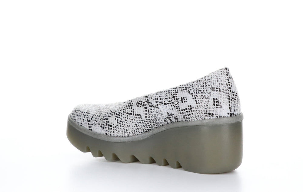 BESO246FLY Snake/Janeda Offwhite/Piombo Wedge Shoes