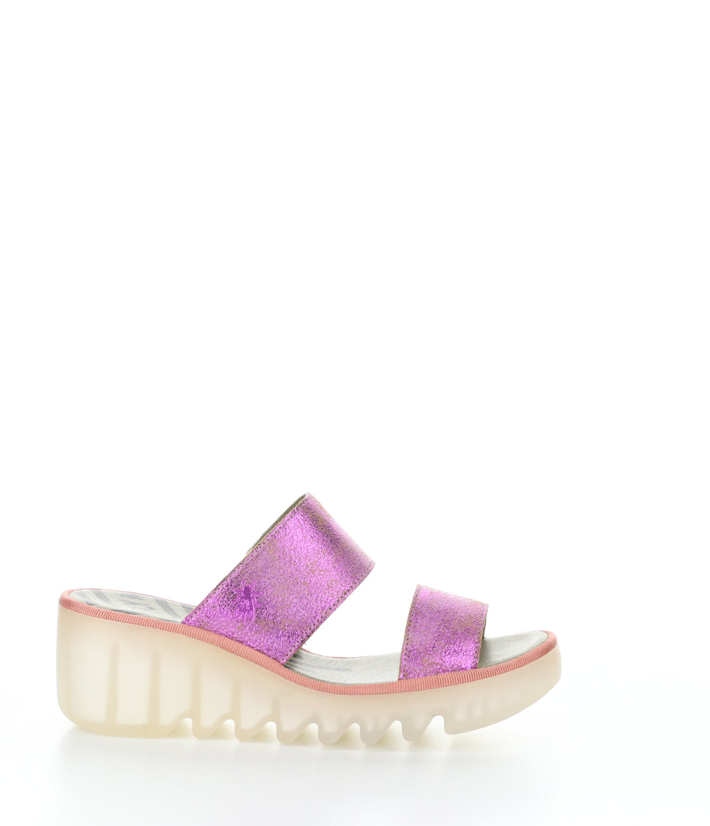 BESY357FLY PINK Wedge Sandals