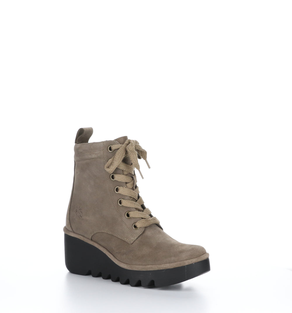 BIAZ329FLY Taupe Zip Up Boots