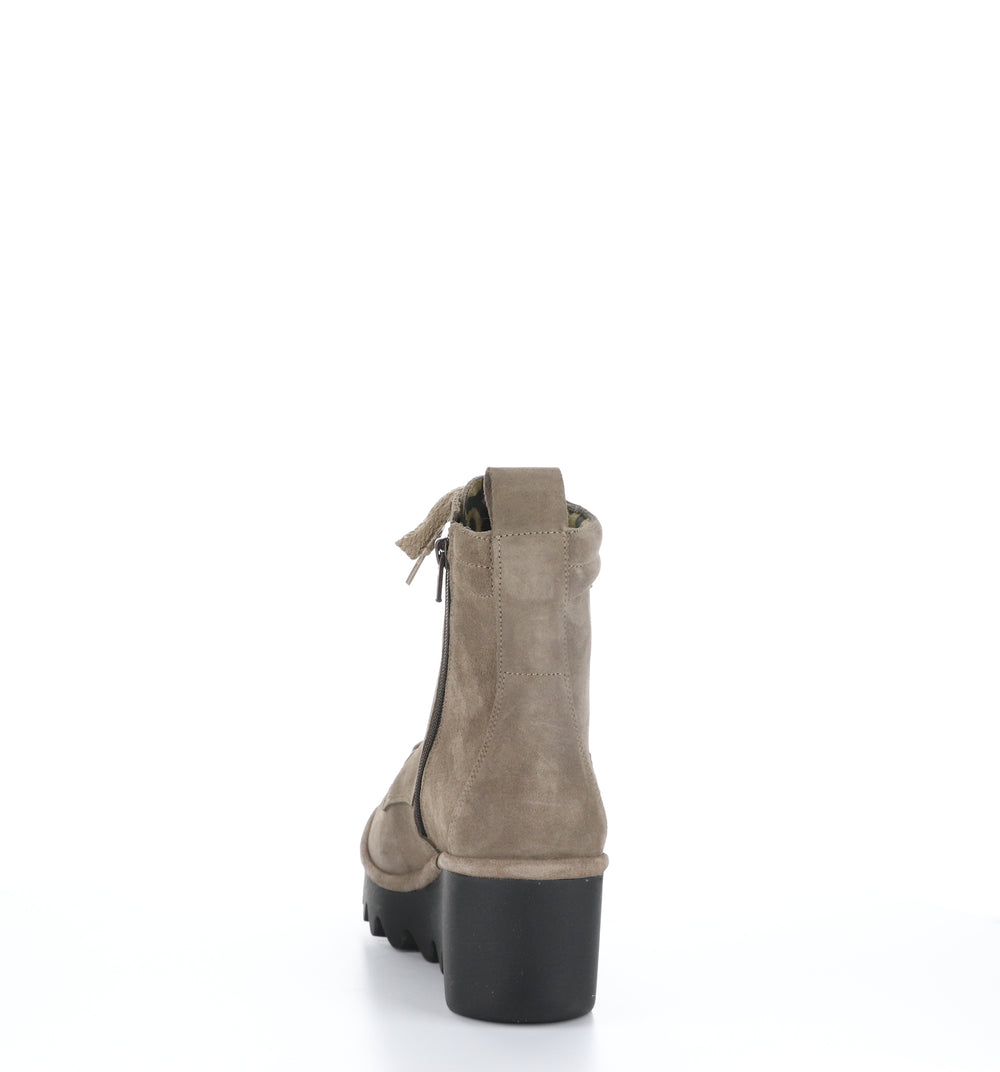 BIAZ329FLY Taupe Zip Up Boots