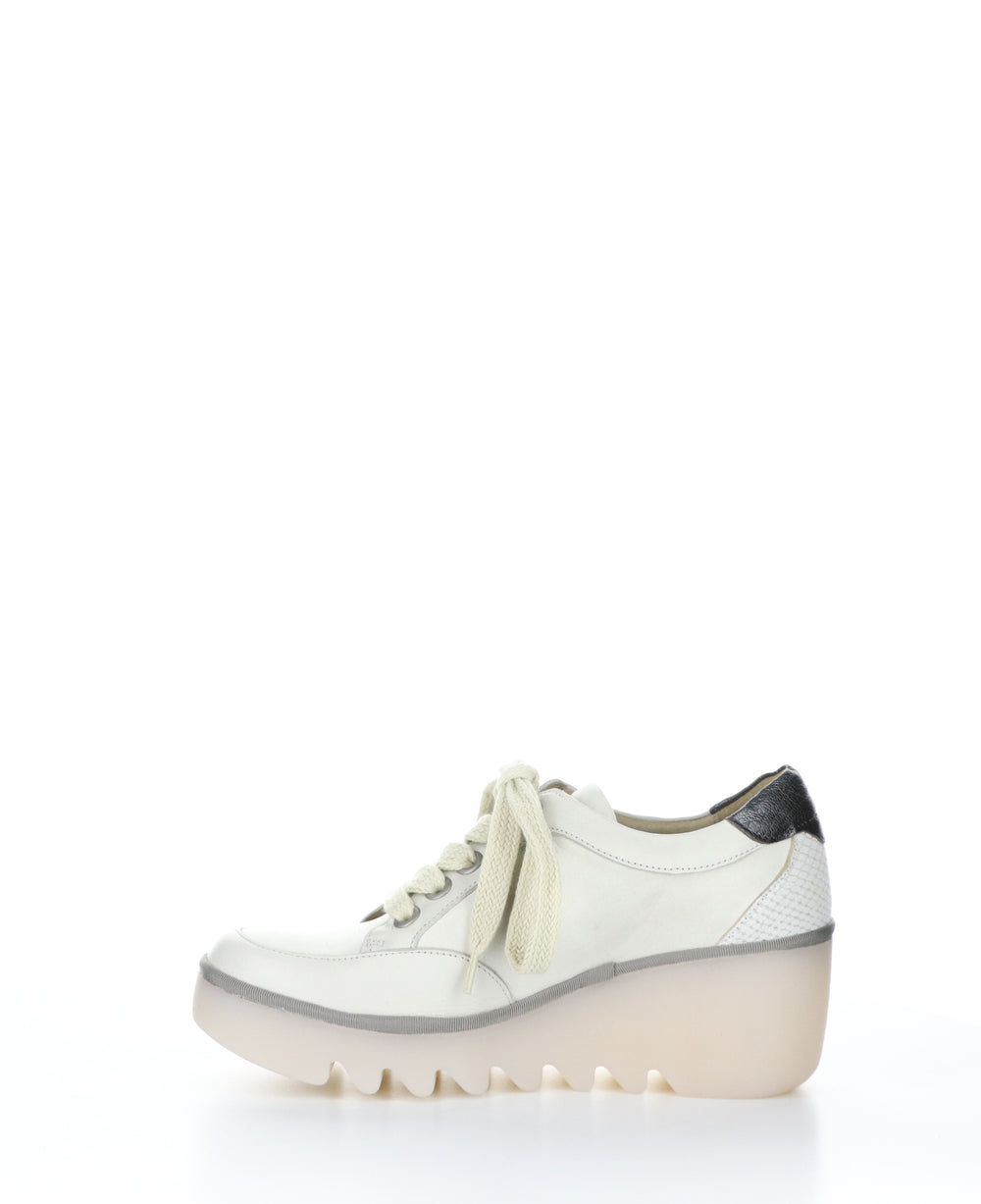 BINO347FLY Off White/Graph Round Toe Shoes