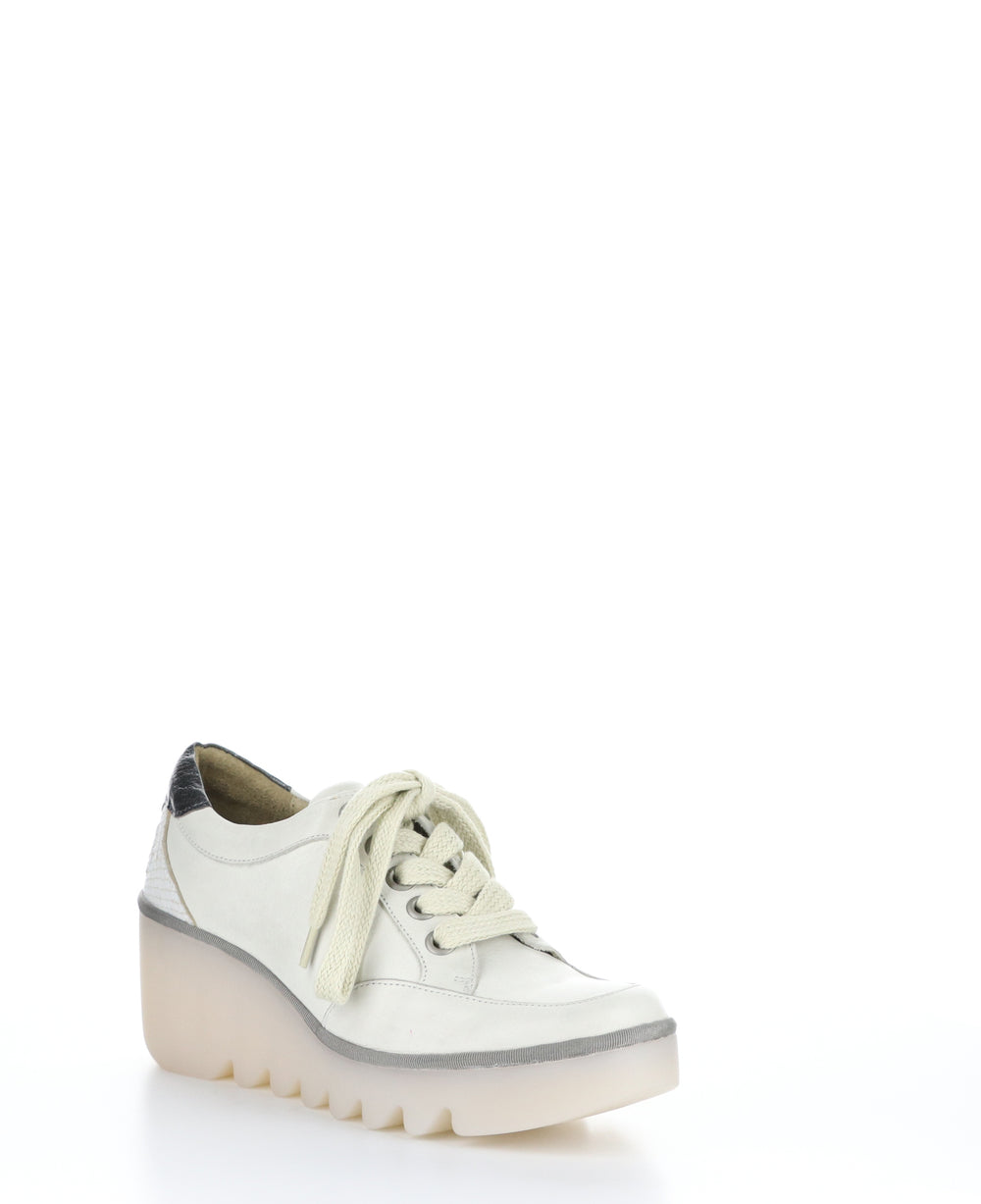 BINO347FLY Off White/Graph Round Toe Shoes