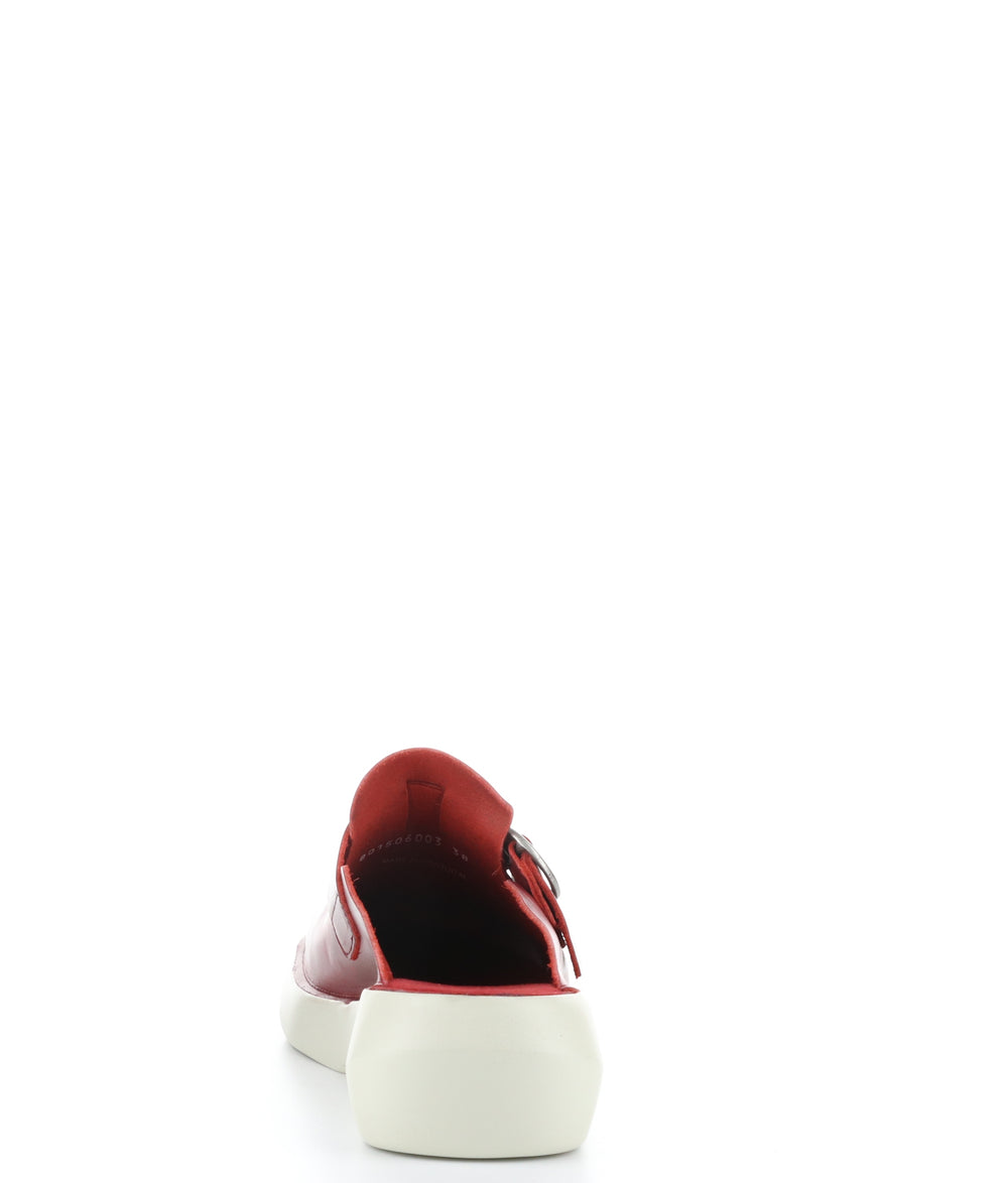 BOLL506FLY RED Round Toe Shoes