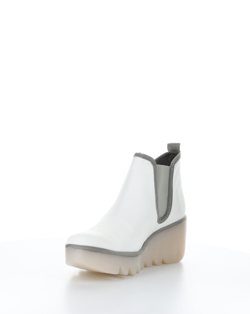 BYNE349FLY 011 WHITE Elasticated Boots
