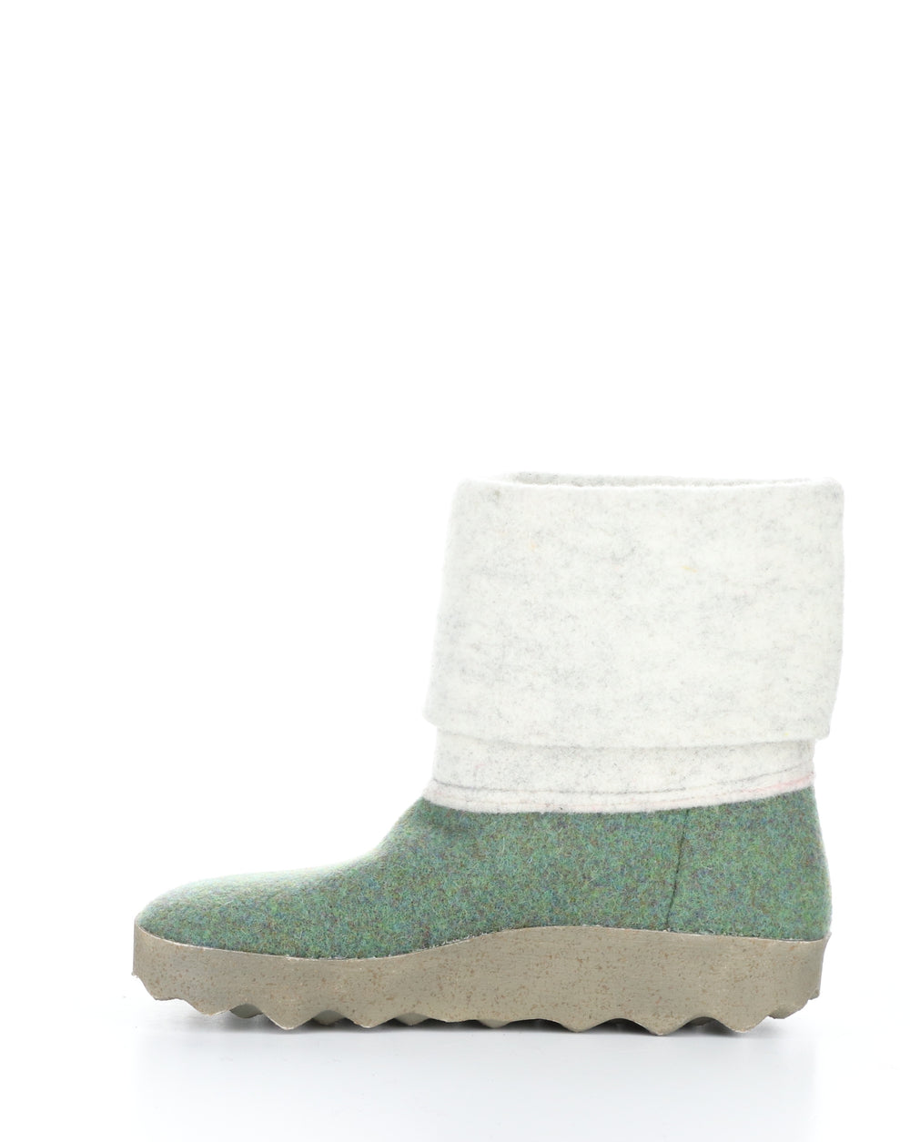 CADY137ASP Green Round Toe Boots