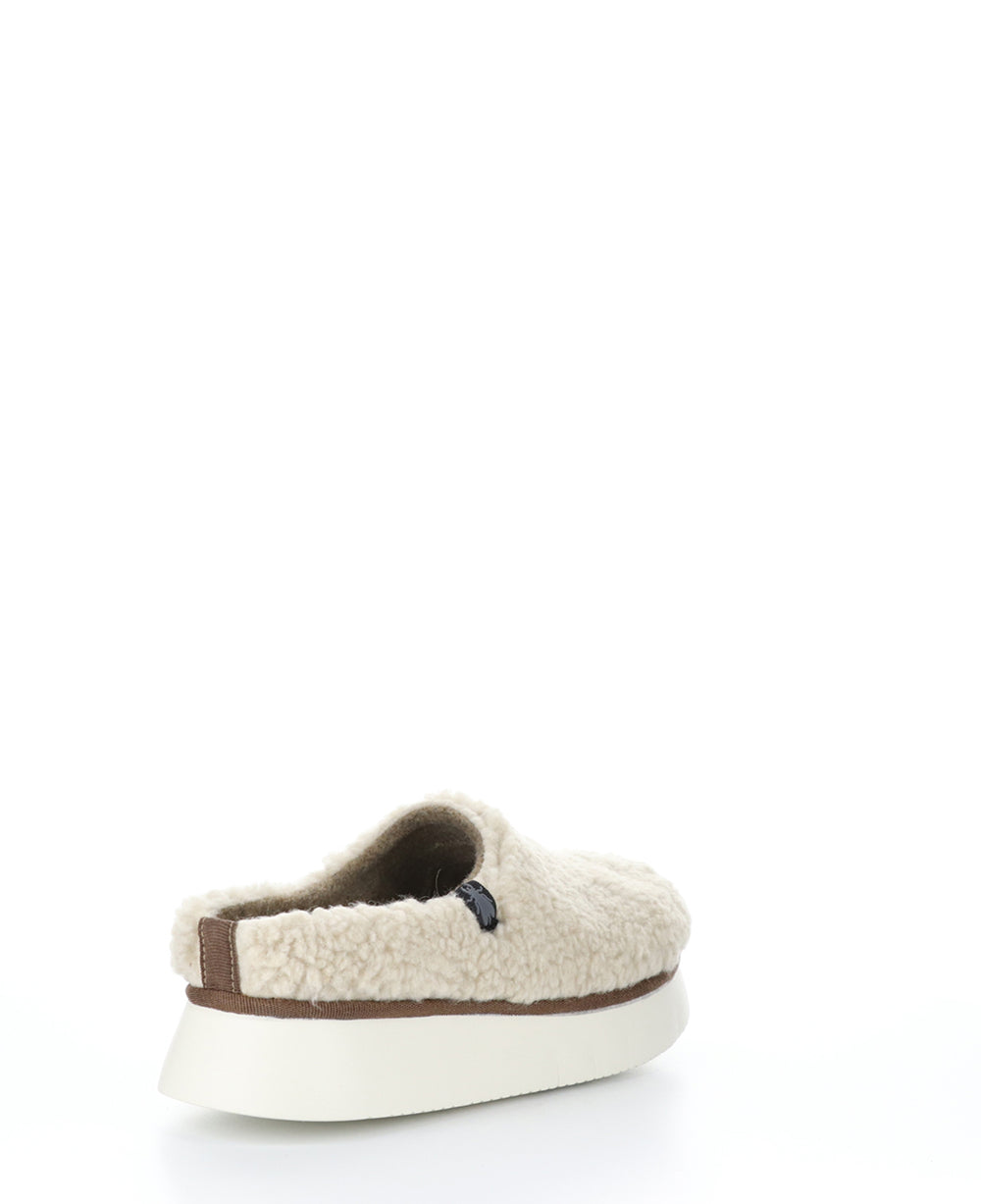 CAFE360FLY TAUPE Round Toe Clogs