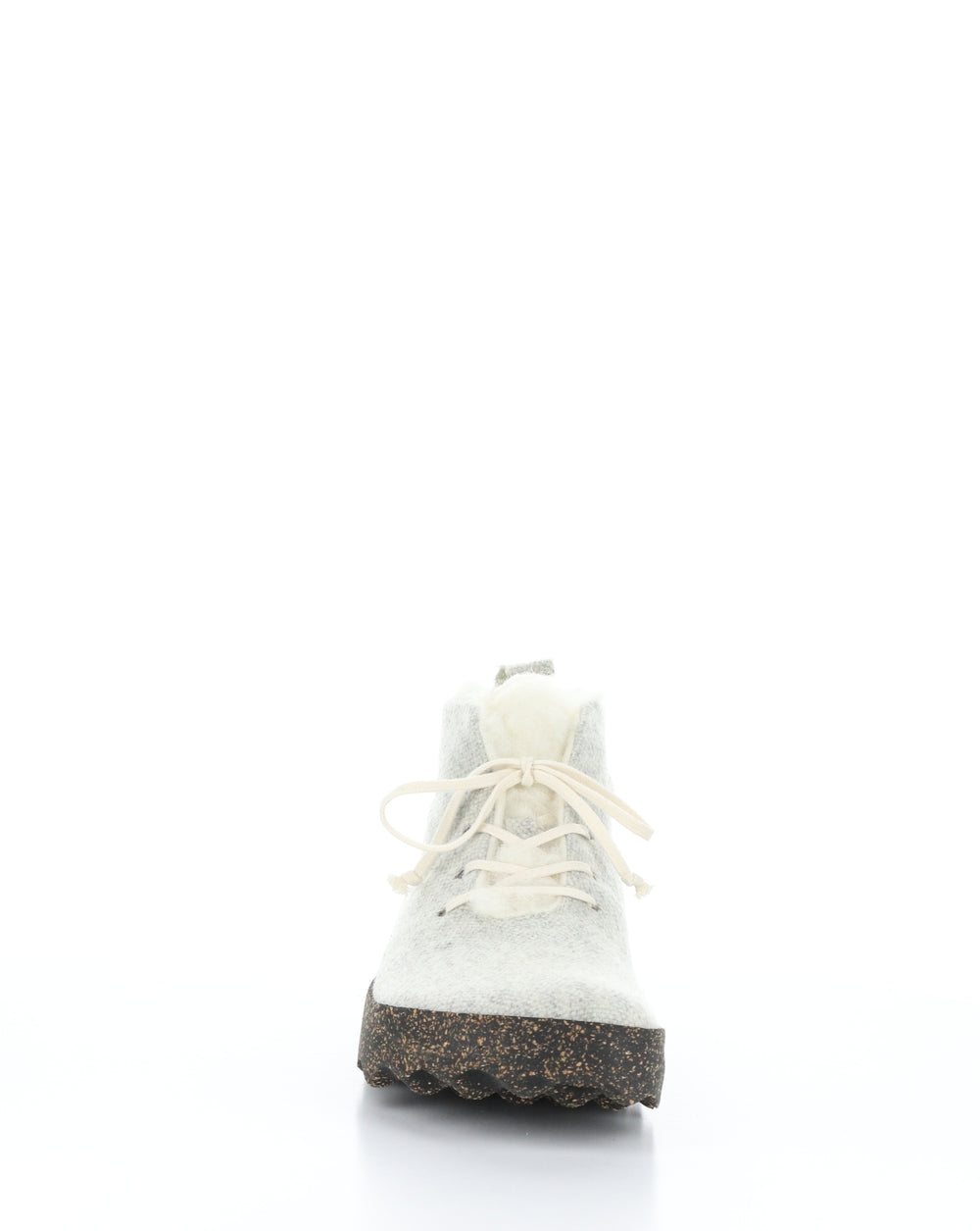 CAKE136ASP White Round Toe Boots