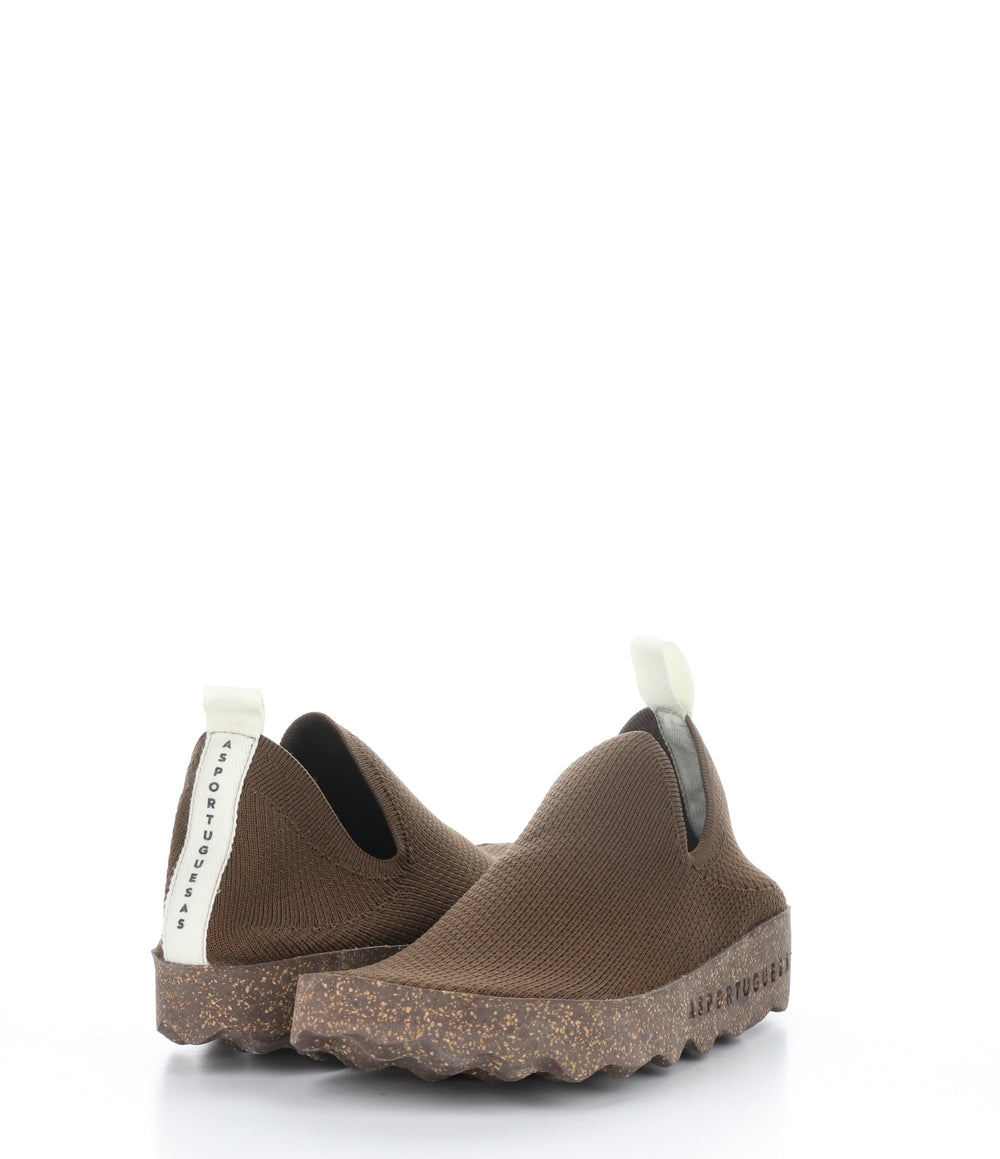 CARE046ASPM BROWN Round Toe Shoes
