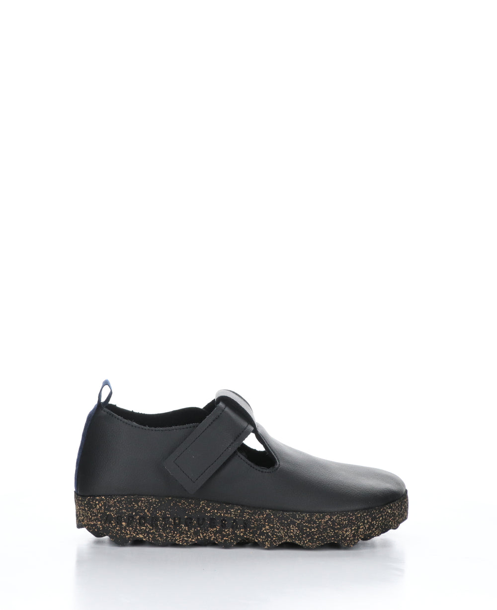 CATE088ASP Black Round Toe Shoes