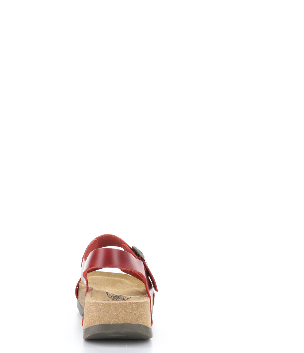 CEKE722FLY RED Round Toe Shoes