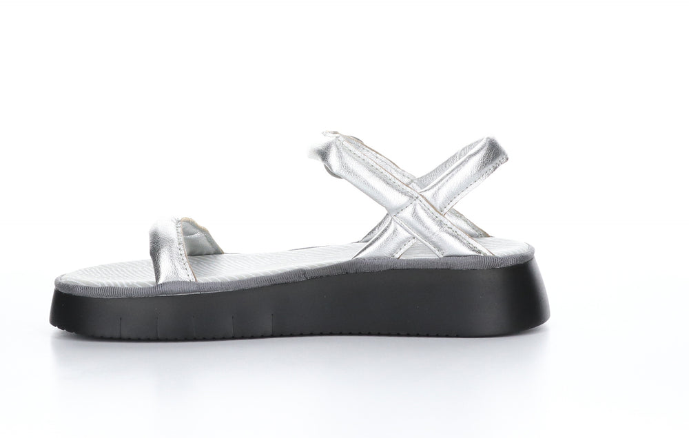CETO315FLY Idra Silver Strappy Sandals