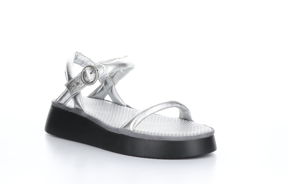 CETO315FLY Idra Silver Strappy Sandals