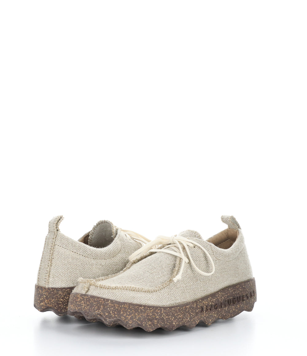 CHAT025ASP NATURAL/BROWN Round Toe Shoes