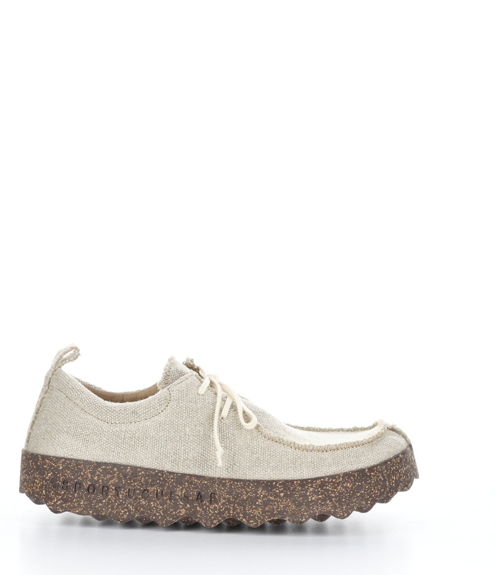 CHAT047ASPM NATURAL/BROWN Round Toe Shoes