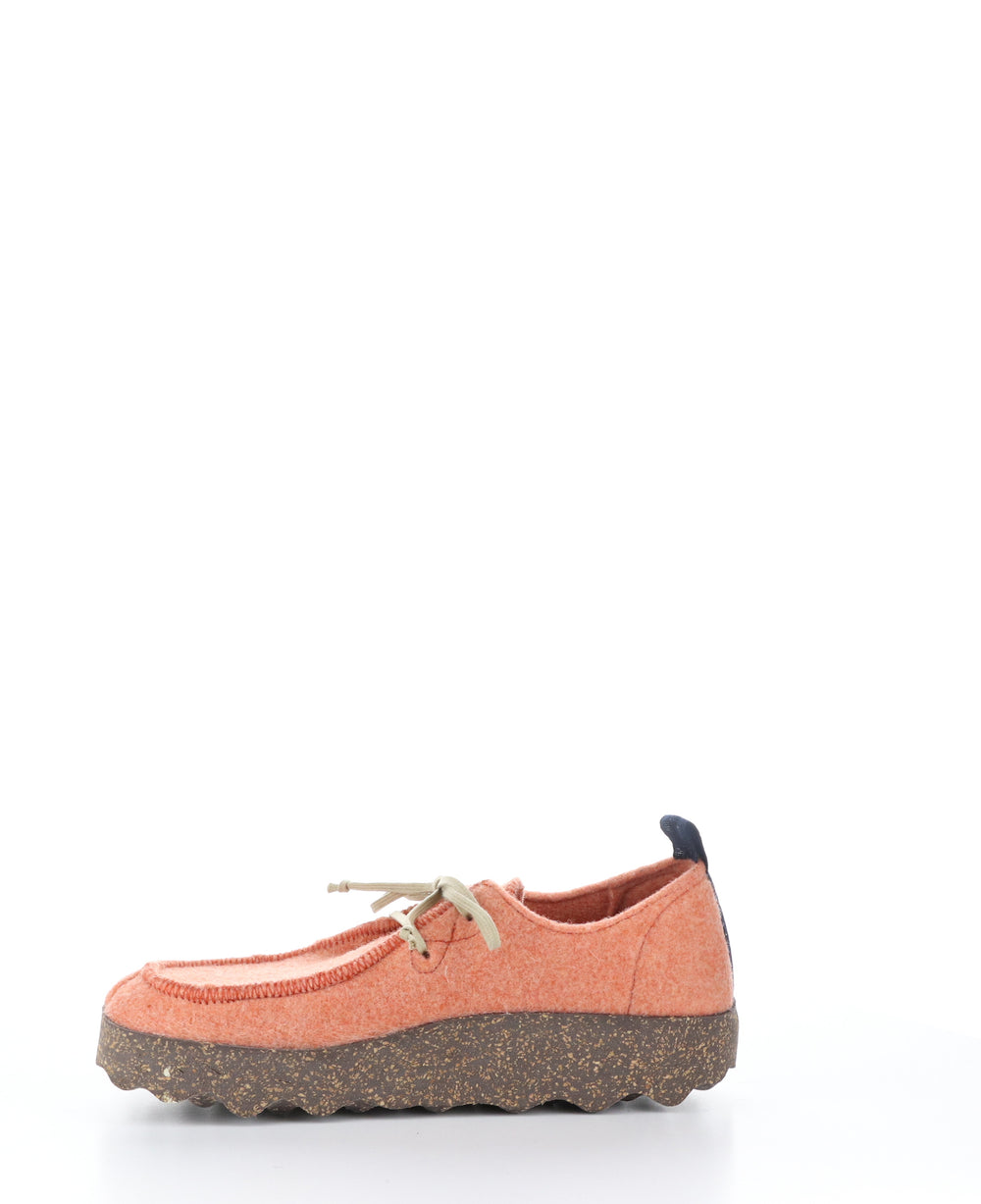 CHAT063ASP Tangerine Round Toe Shoes