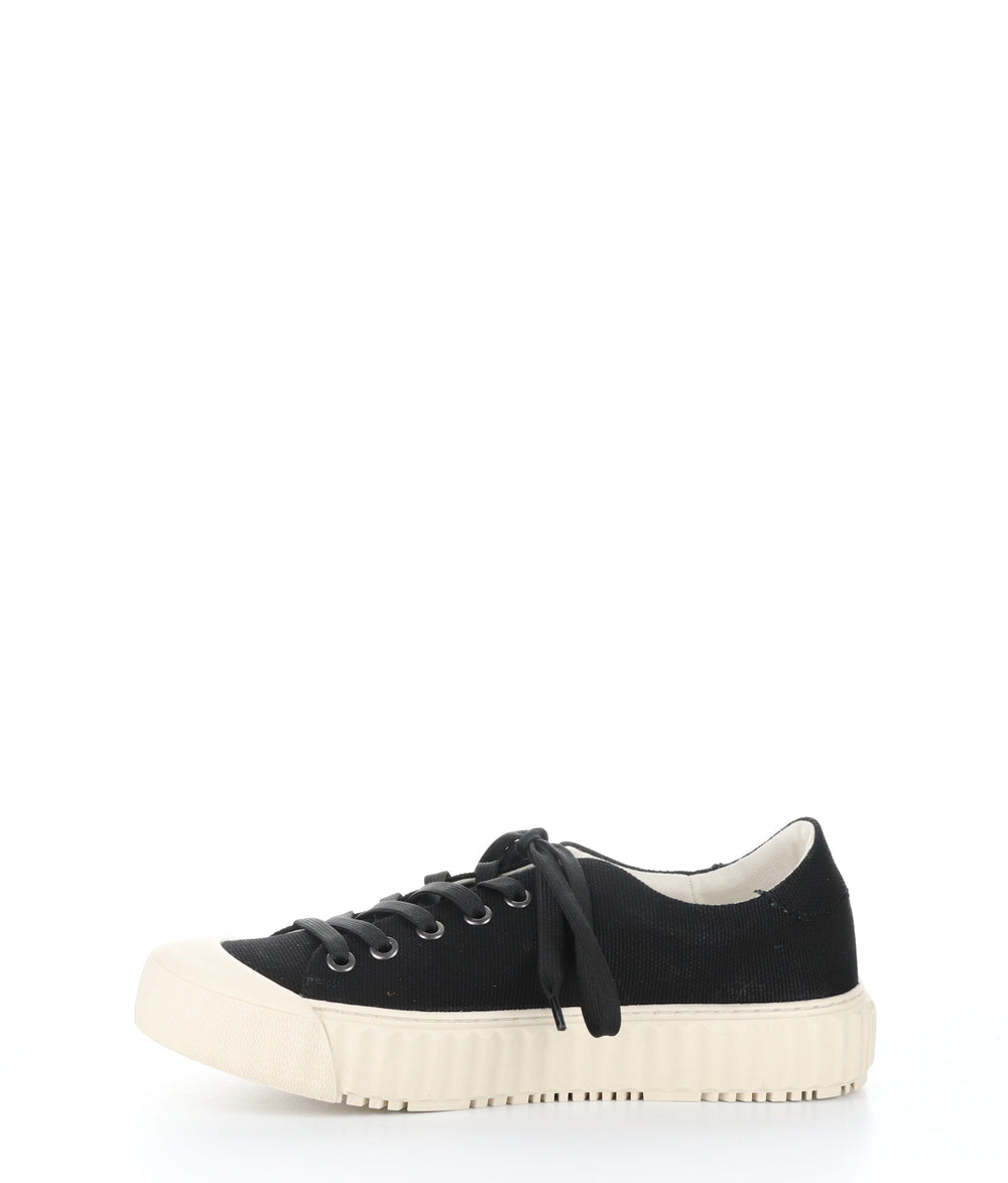 CHAYA BLACK Lace-up Trainers
