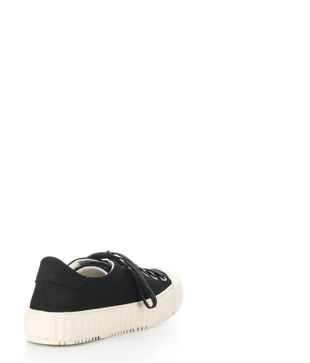 CHAYA BLACK Lace-up Trainers