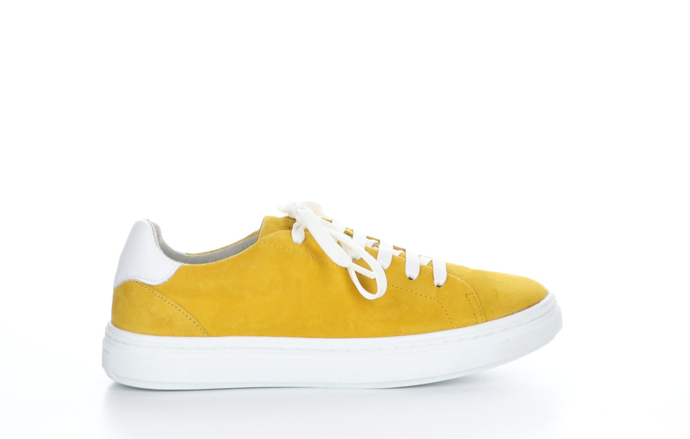 CHELSEY Yellow Lace-up Shoes