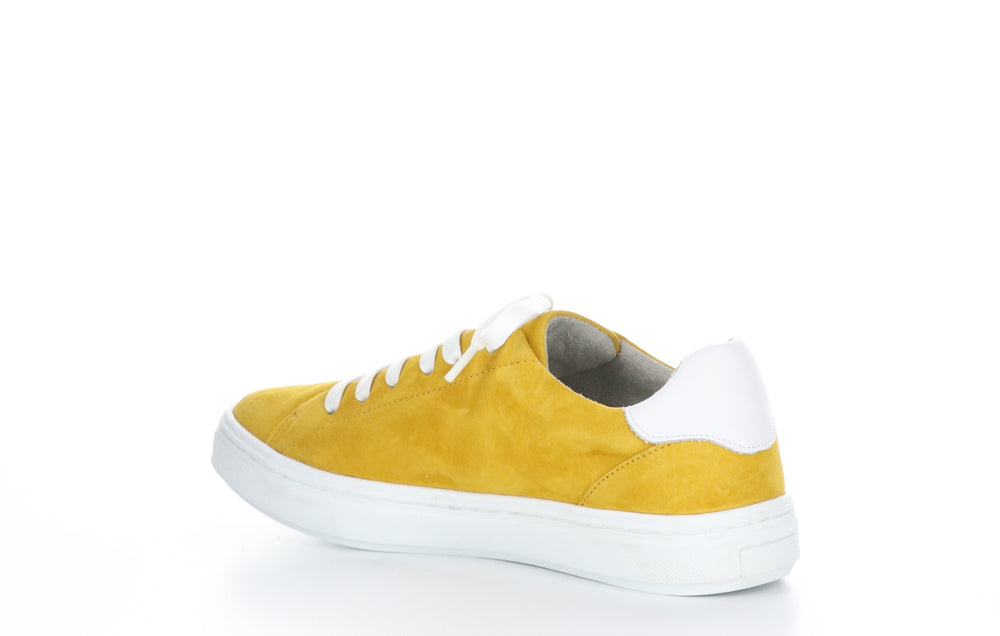 CHELSEY Yellow Lace-up Shoes