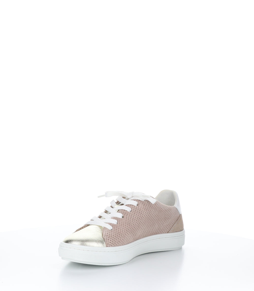 CHERISE Champagne/Pink Round Toe Shoes