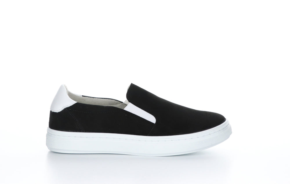 CHUSKA Black Slip-on Shoes