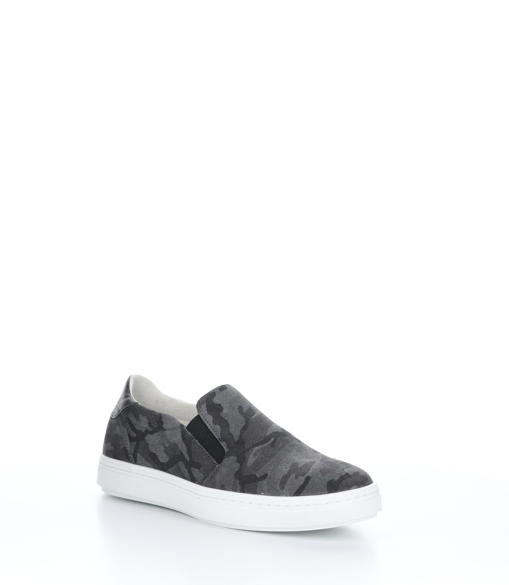 CHUSKA GREY/BLACK Slip-on Shoes